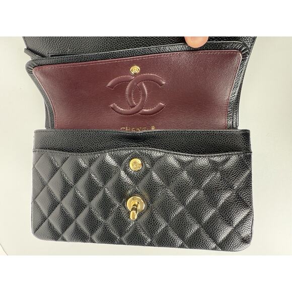 Chanel Classic Small Double Flap Quilted Shoulder Bag - Picture 9 of 16
